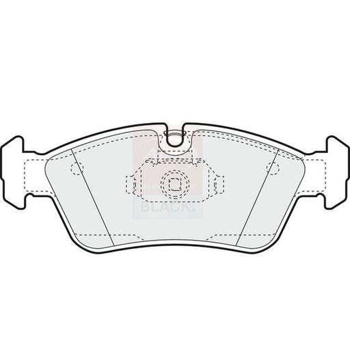 Apec Front Brake Pad Set PAD1061B