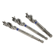 IRWIN® Blue Groove Wood Power Bit Set, 3 Piece - 10507720