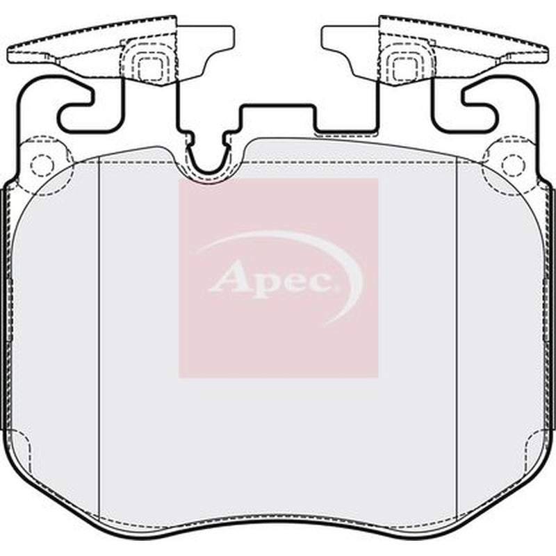 Apec Front Brake Pad Set PAD2161