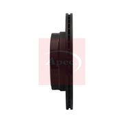 Apec 2 x Vented Rear Brake Discs DSK2373