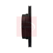 Apec 2 x Vented Rear Brake Discs DSK2373