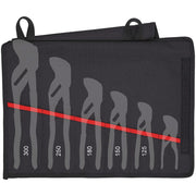 KNIPEX Roll-Up Case for Pliers Wrenches 340mm 6 Compartments