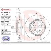 Brembo 2 x Rear Brake Discs 09.A774.11