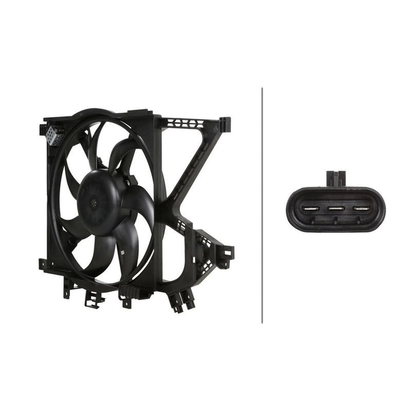 Hella Engine Cooling Fan 8EW 366 421-411