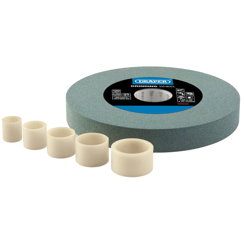 Draper Silicon Carbide Bench Grinding Wheel 150x20mm 120 Grit