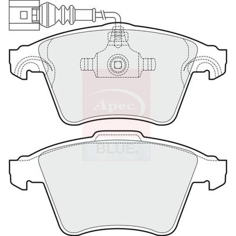 Apec Front Brake Pad Set PD3598