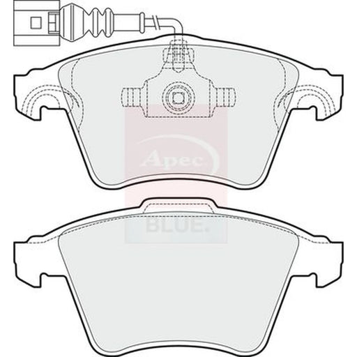 Apec Front Brake Pad Set PD3598