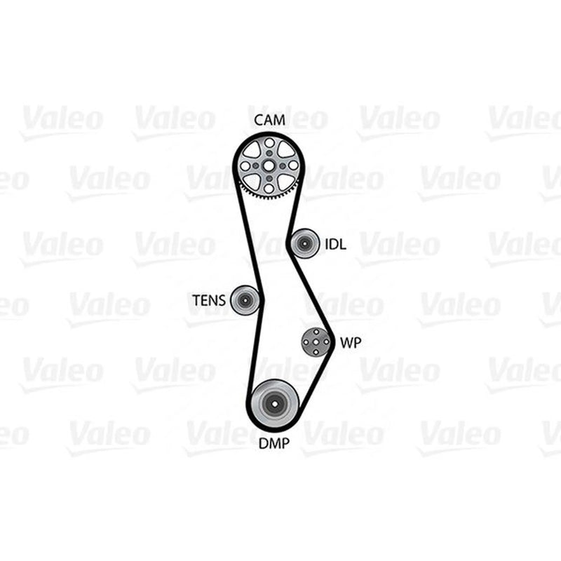 Valeo Timing Belt & Water Pump Kit 614610