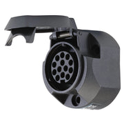 Draper 13-Pin Euro Towing Socket 12V Weatherproof