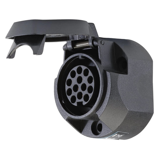 Draper 13-Pin Euro Towing Socket 12V Weatherproof