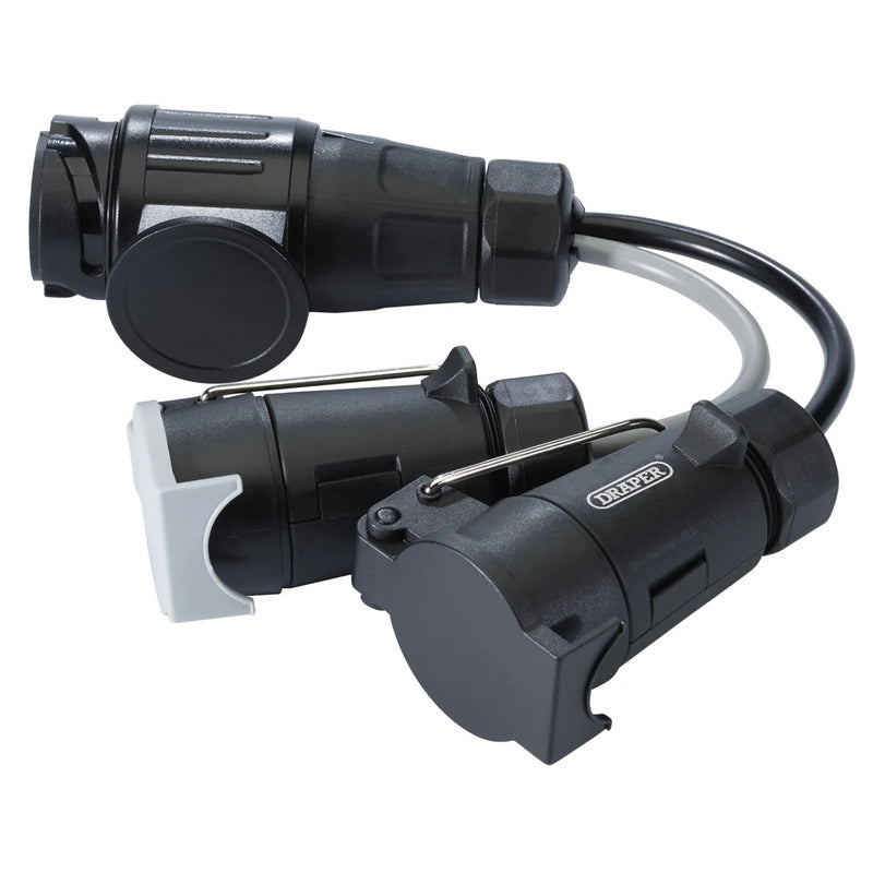 Draper 13-Pin Euro to 7-Pin Converter TT113 130mm Cable