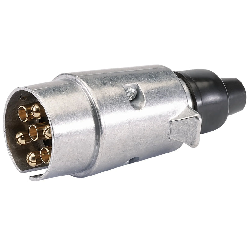 Draper 7-Pin N-Type Metal Towing Plug 12V