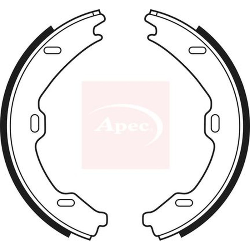 Apec Parking Brake Shoe Set SHU675
