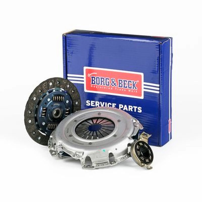 Borg & Beck Clutch Kit Set 3pc 190mm HK9412
