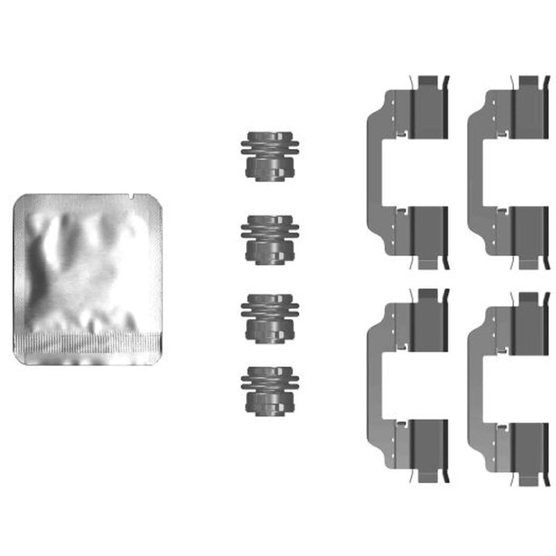 Mintex Brake Pad Accessory Fitting Kit Front MBA0101