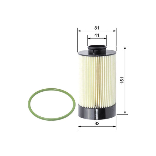 Genuine Bosch Car Fuel Filter N2099 Fits Iveco Daily 35S12 - 2.3 - 06-09 F026402 Bosch  - Town Parts