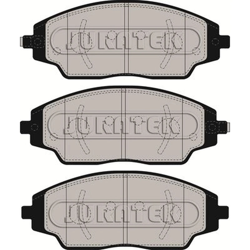Juratek Front Brake Pad Set JCP8253