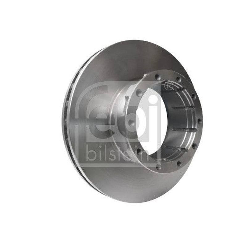 Febi 2 x Internally Vented Front Brake Discs 10931