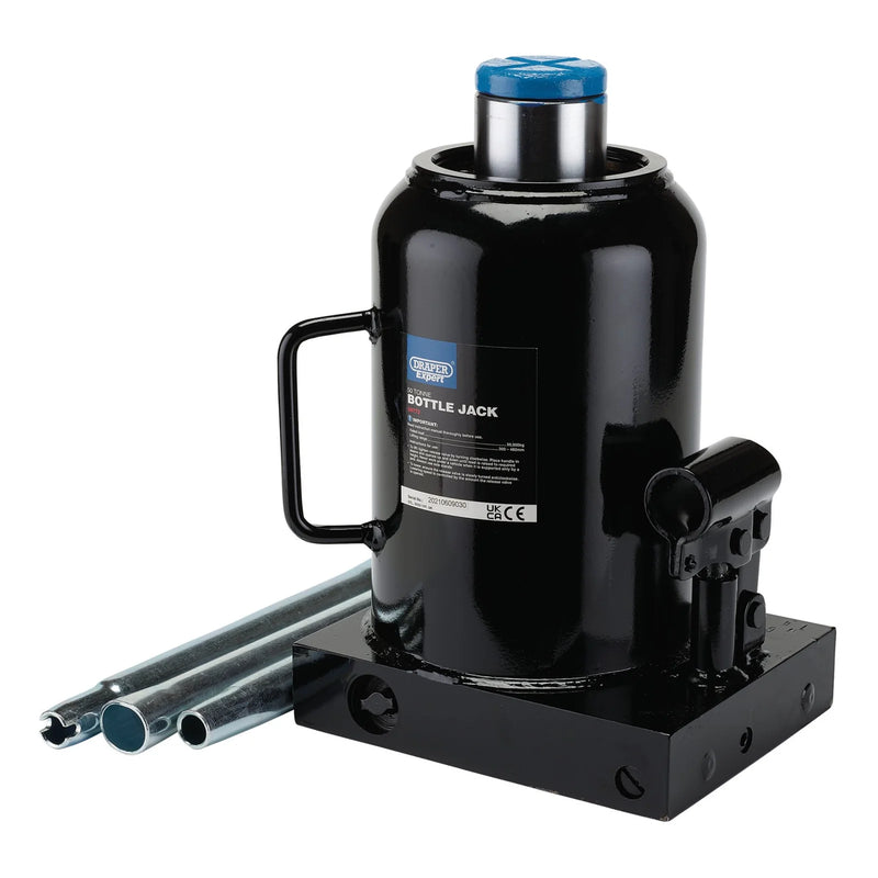 Draper Expert Hydraulic Bottle Jack - Multiple Capacity Options