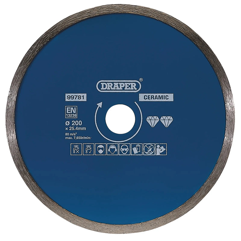 Draper Continuous Diamond Blade - Multi-Length Options Available