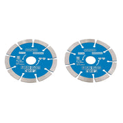 Draper Segmented Diamond Blade 115mm Pack of 2
