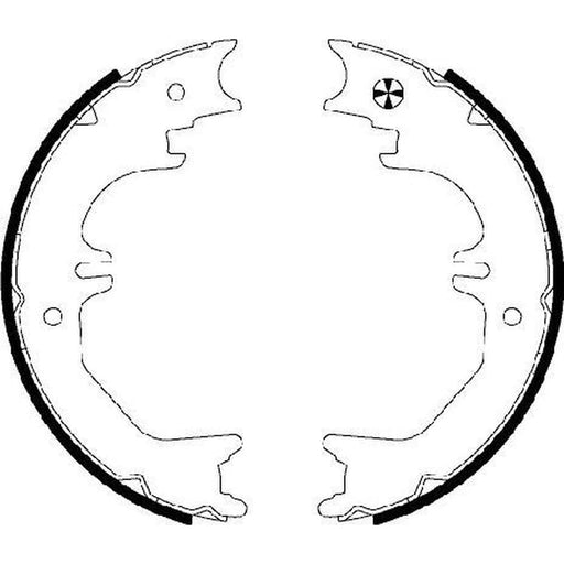 Mintex Parking Brake Shoe Set MFR628