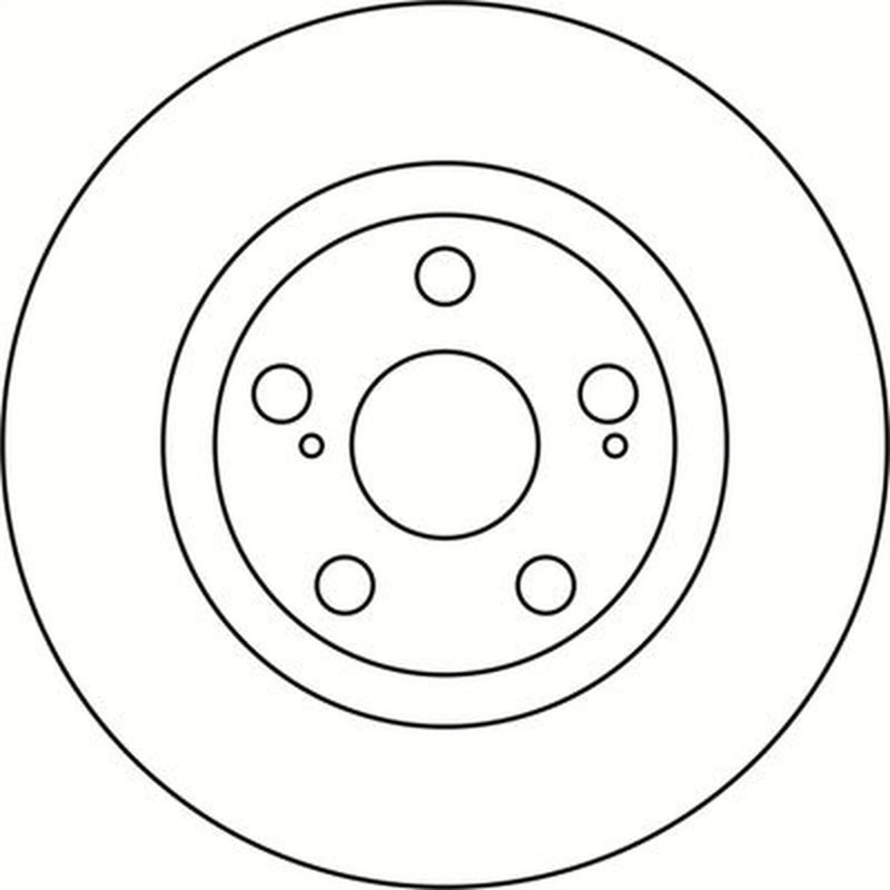Abtex 2 x Vented Front Brake Discs BD1430V