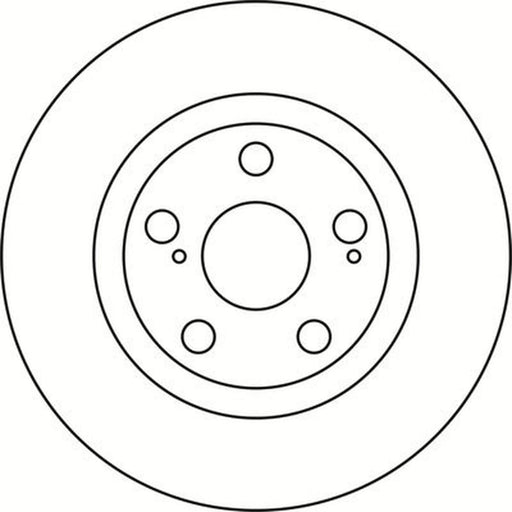 Abtex 2 x Vented Front Brake Discs BD1430V