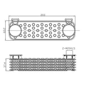 NRF Engine Oil Cooler 31829