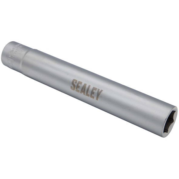 Sealey 3/8"Dr Extra-Deep Hex Socket 13mm (120mmL)