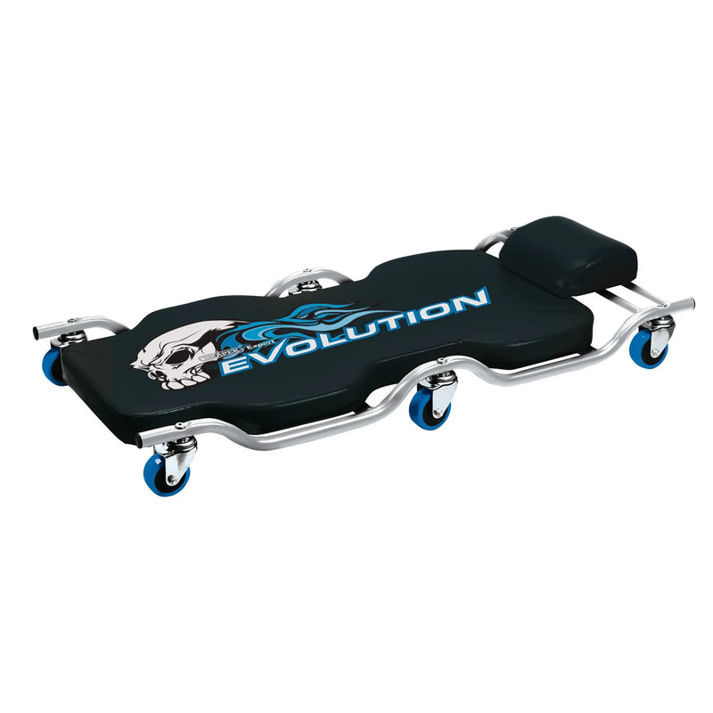 Draper Expert Evolution Steel Creeper 1120x500mm with Padded Headrest