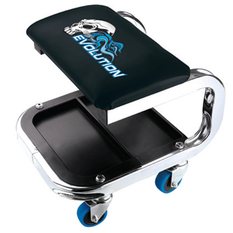 Draper Expert Evolution Work Stool with Tool Tray 380mm Steel Frame