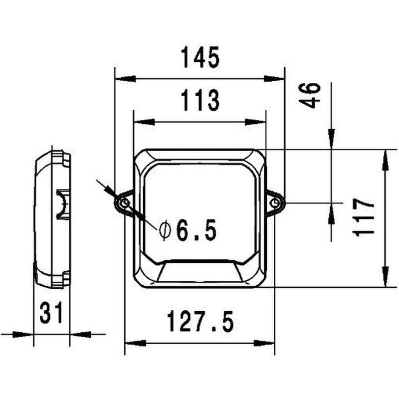 Hella Worklight High 1GA 995 193-031