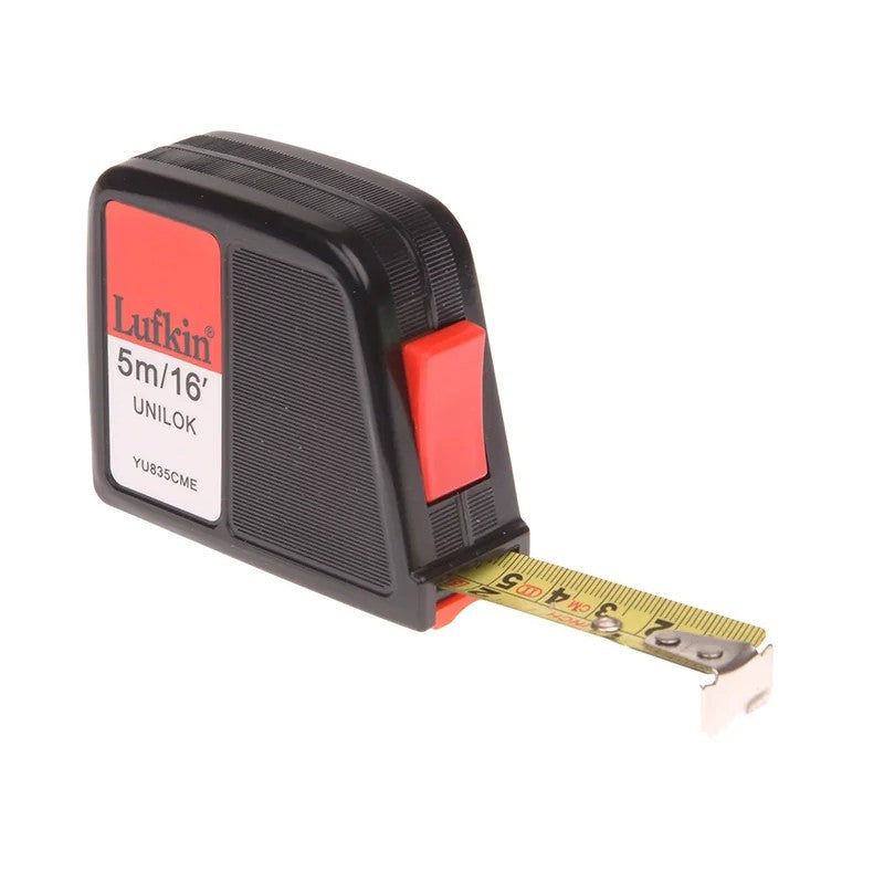 Crescent Lufkin® YU835CME Unilok Pocket Tape 5m/16ft (Width 19mm) - T0061083511