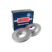 Borg & Beck 2 x Vented Front Brake Discs BBD5403