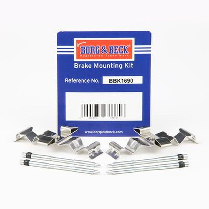 Borg & Beck Brake Pad Accessory Fitting Kit Front BBK1690