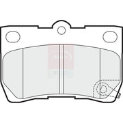 Apec Rear Brake Pad Set PD3335