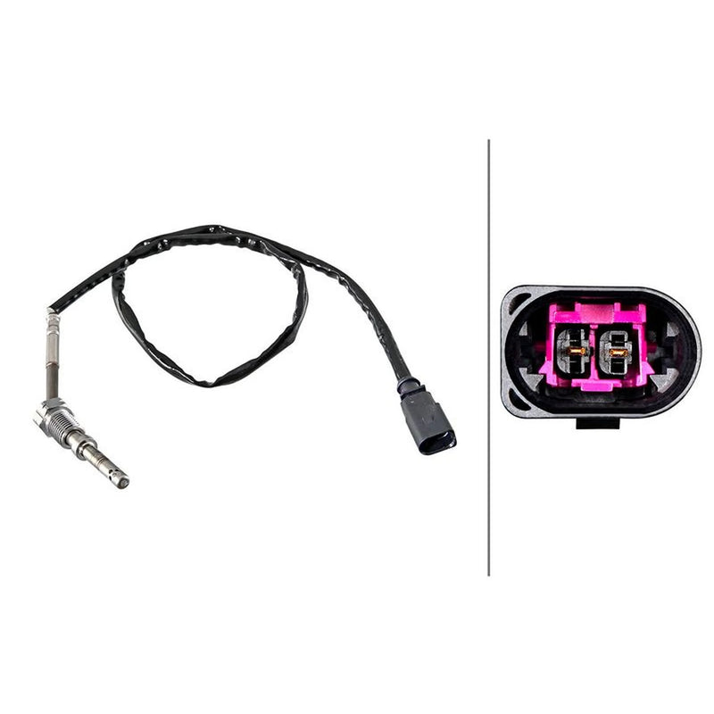 Hella Exhaust Gas Temperature Sensor before exhaust turbocharger 6PT 358 226-161