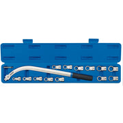 Draper Belt Tensioner Wrench Set 15 Piece with Interchangeable Heads
