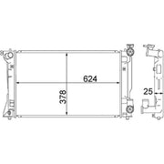 Mahle Engine Radiator CR 1530 000S