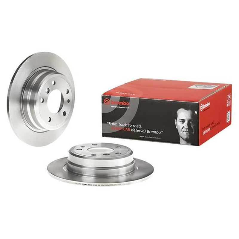 Brembo 2 x Solid Rear Brake Discs 08.5174.34