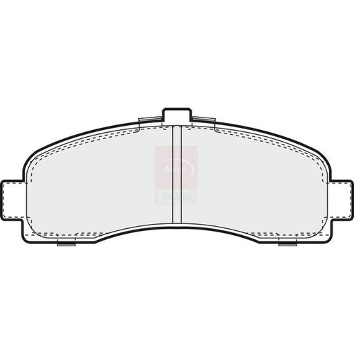 Apec Front Brake Pad Set PD3022