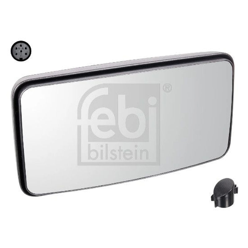Febi Driver Cab Exterior Mirror Wide 120mm Thick 103900