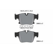 Textar Rear Brake Pad Set 2680301