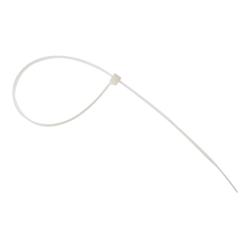 ForgeFix Cable Tie Natural/Clear 7.6 x 380mm (Bag 100) - CT380N