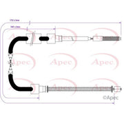 Apec Handbrake Cable Left Rear CAB1407