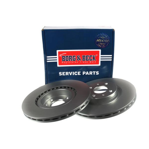 Borg & Beck 2 x Vented Front Brake Discs BBD4056