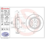 Brembo 2 x Solid Rear Brake Discs 08.7765.11