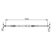 Bosch Handbrake Cable Right Rear 1 987 477 988