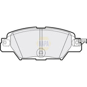 NAPA Rear Brake Pad Set NBP1640